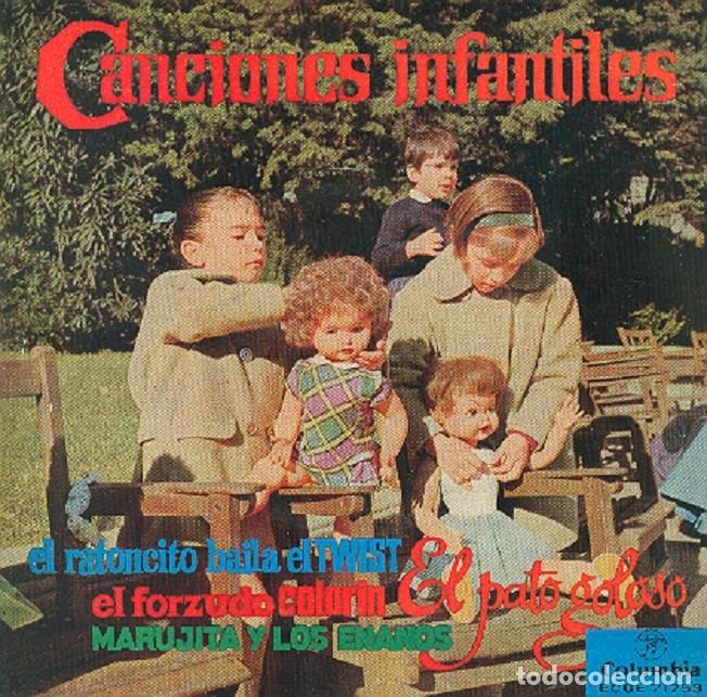 Discos de vinilo: Mar&iacute;a del Carmen / Vicente Mariano &ndash; Canciones Infantiles &ndash; COLUMBIA 71753 &ndash; 1962