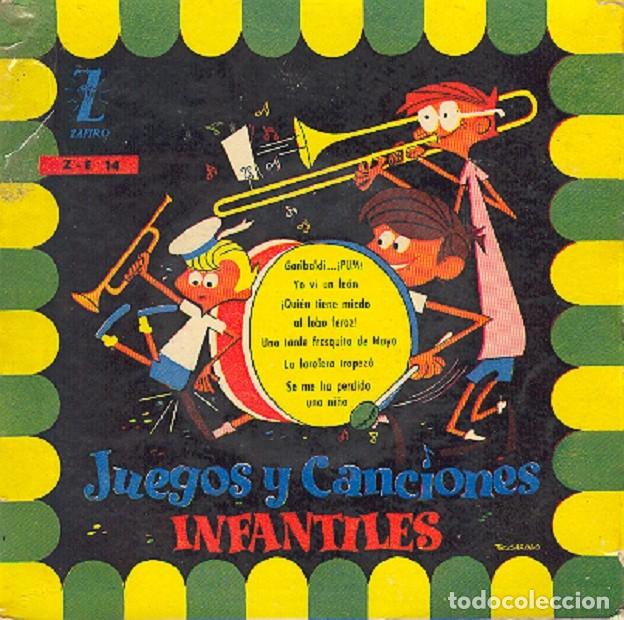 Discos de vinilo: Orquesta Calesita &ndash; Juegos y Canciones Infantiles - ZAFIRO 14 &ndash; 1957
