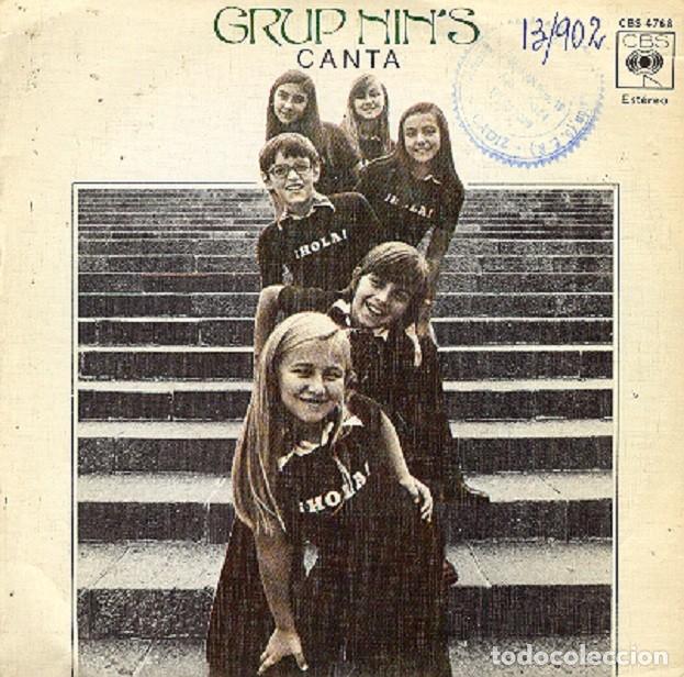 Discos de vinilo: Grupo Nin&rsquo;s &ndash; Canta; El trenecito de cart&oacute;n &ndash; CBS 4768 &ndash; 1976