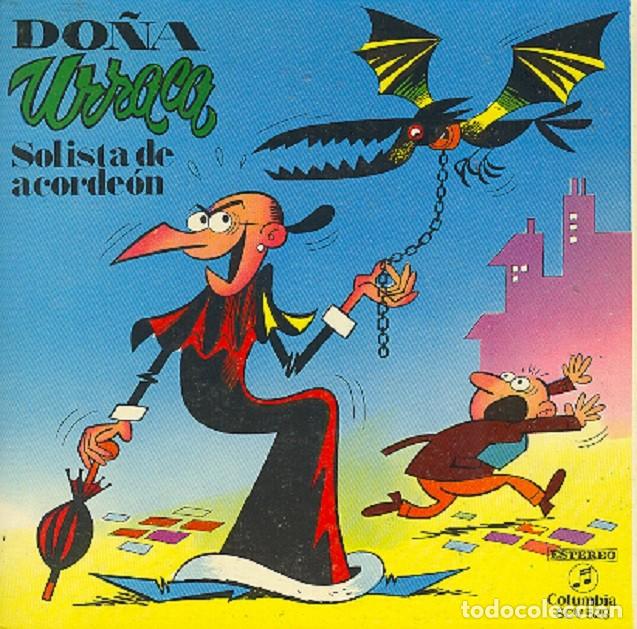 Discos de vinilo: Do&ntilde;a Urraca &ndash; Solista de acorde&oacute;n - COLUMBIA SCV 528 &ndash; 1971