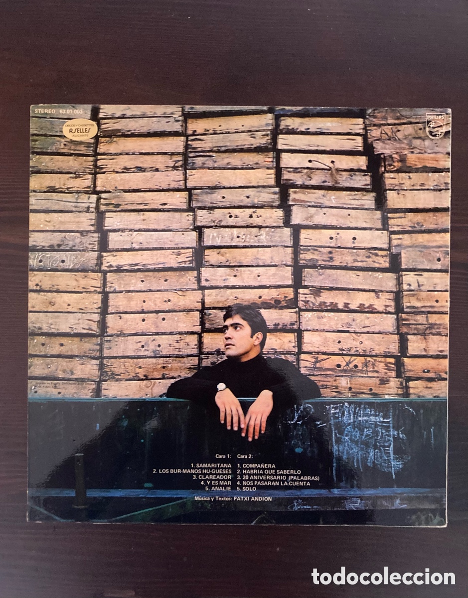 Discos de vinilo: Lote 2 LP vinilo Patxi Andi&oacute;n - Foto 3