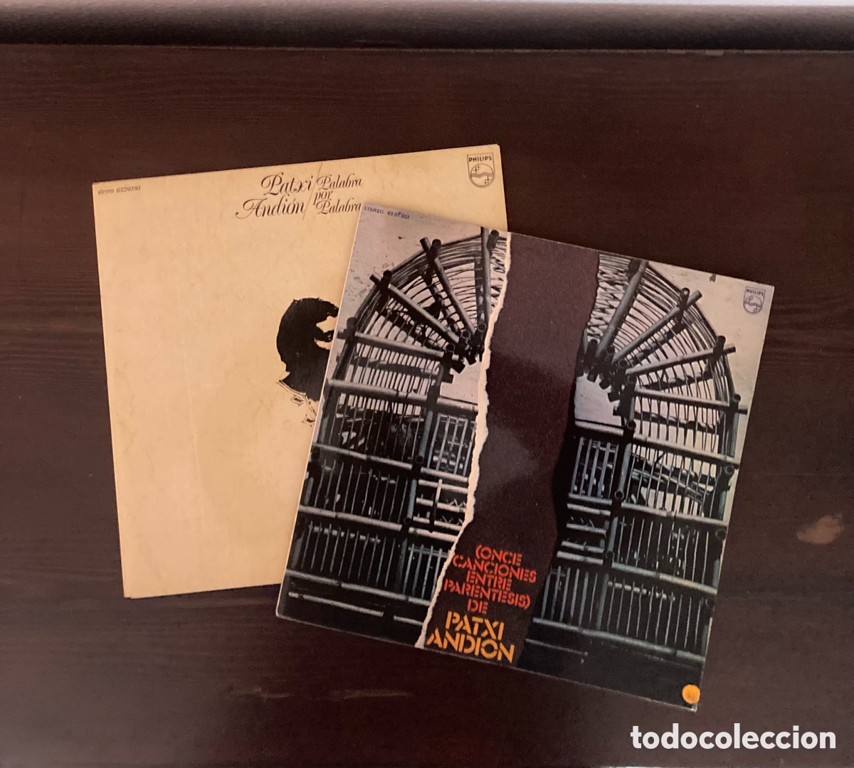 Discos de vinilo: Lote 2 LP vinilo Patxi Andi&oacute;n