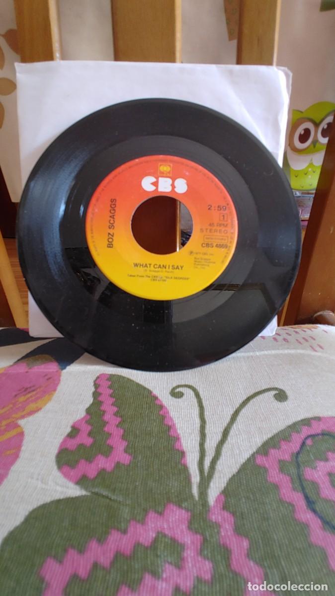 Discos de vinilo: BOZ SCAGGS-SINGLE WHAT CAN I SAY - Foto 2