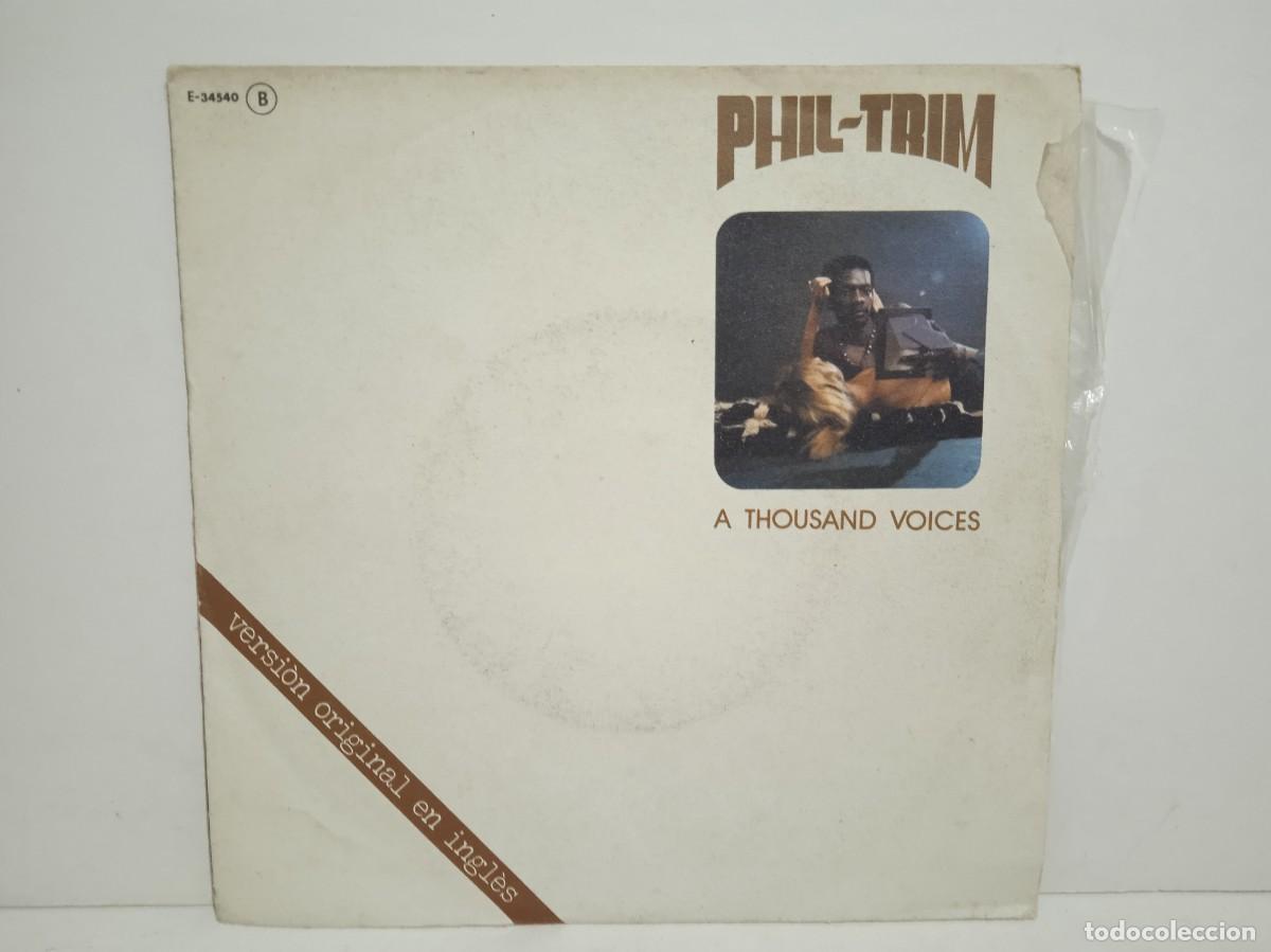 Discos de vinilo: Phil Trim - A Thousand Voices / Never Want To Dream Again - Single - 1975 - PROMO - Spain