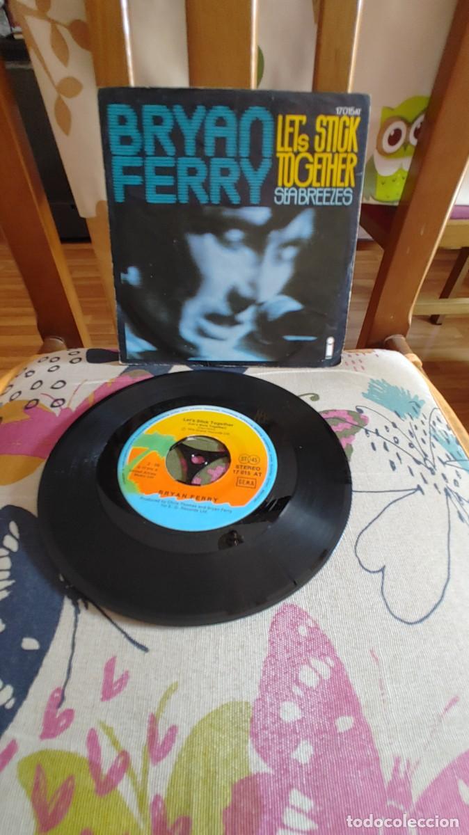 Discos de vinilo: BRYAN FERRY-SINGLE LET'S STICK TOGETHER
