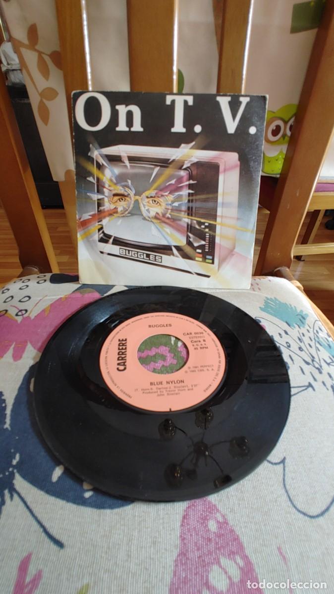 Discos de vinilo: BUGGLES-SINGLE ON T.V.