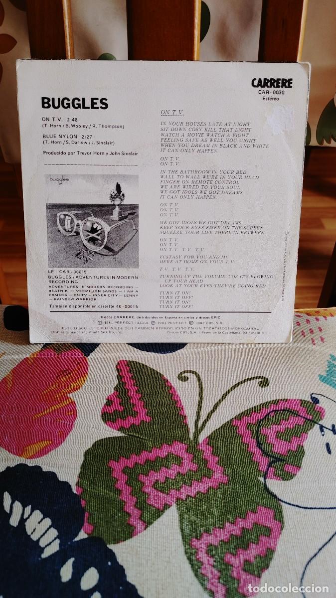 Discos de vinilo: BUGGLES-SINGLE ON T.V. - Foto 2
