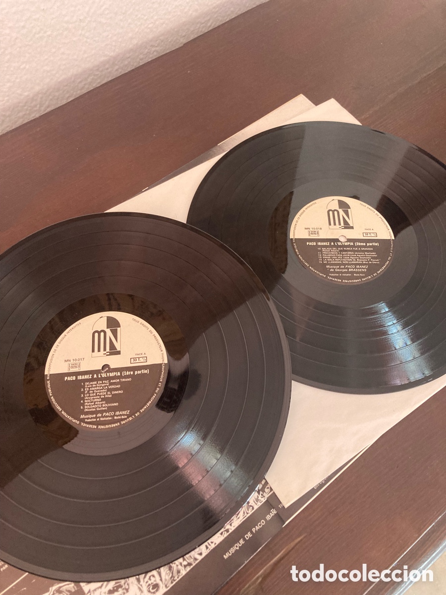 Discos de vinilo: Lote 2 LP vinilo Paco Ib&aacute;&ntilde;ez - Foto 4