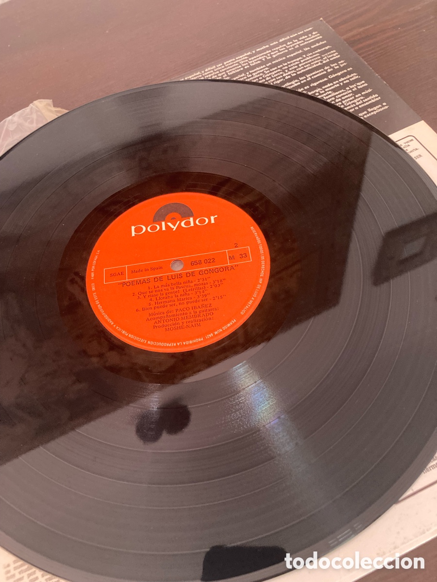 Discos de vinilo: Lote 2 LP vinilo Paco Ib&aacute;&ntilde;ez - Foto 9