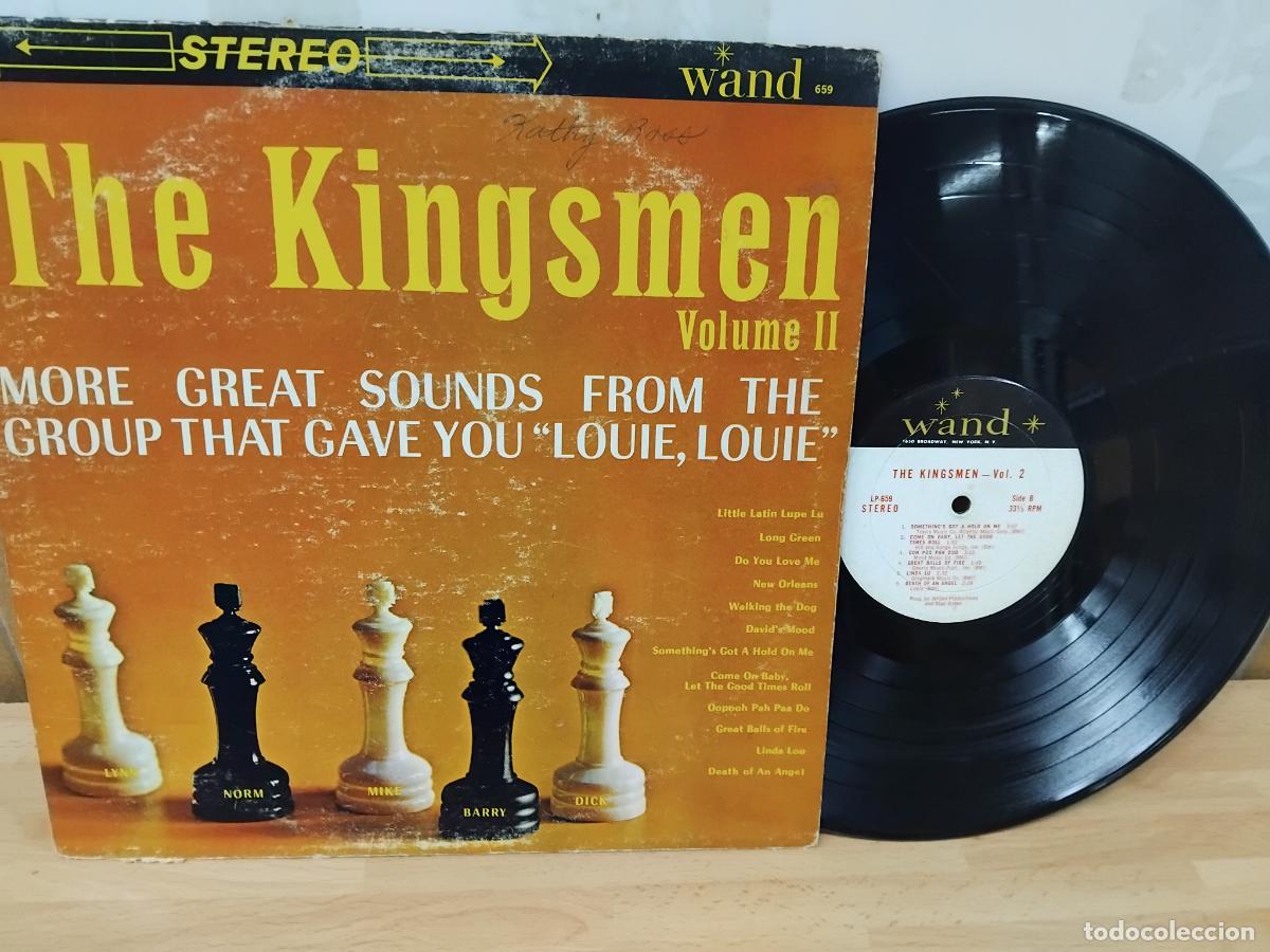 Disques de vinyle: THE KINGSMEN VOLUME II. LP WAND RECORDS 1964.