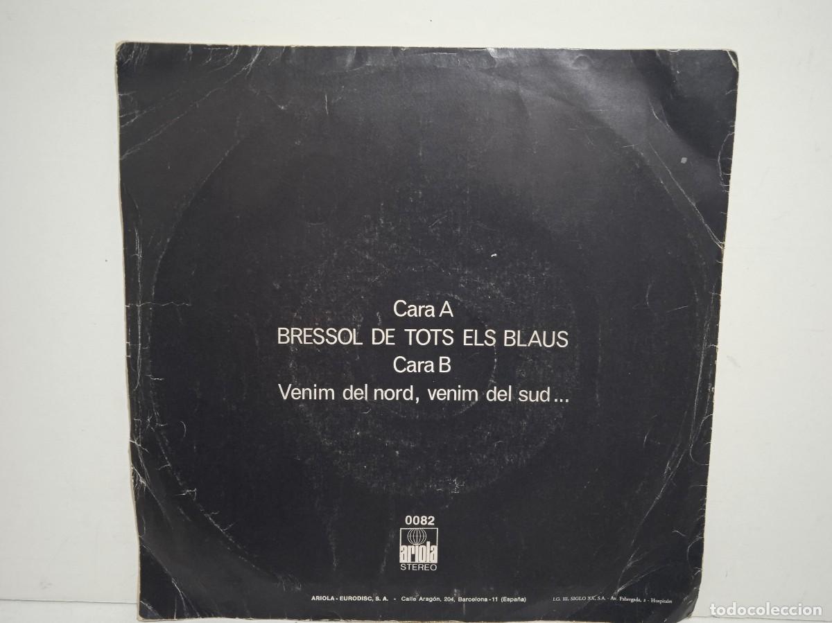 Discos de vinilo: Lluis Llach - El Meu Amic El Mar - Single - PROMO - 1978 - Foto 2