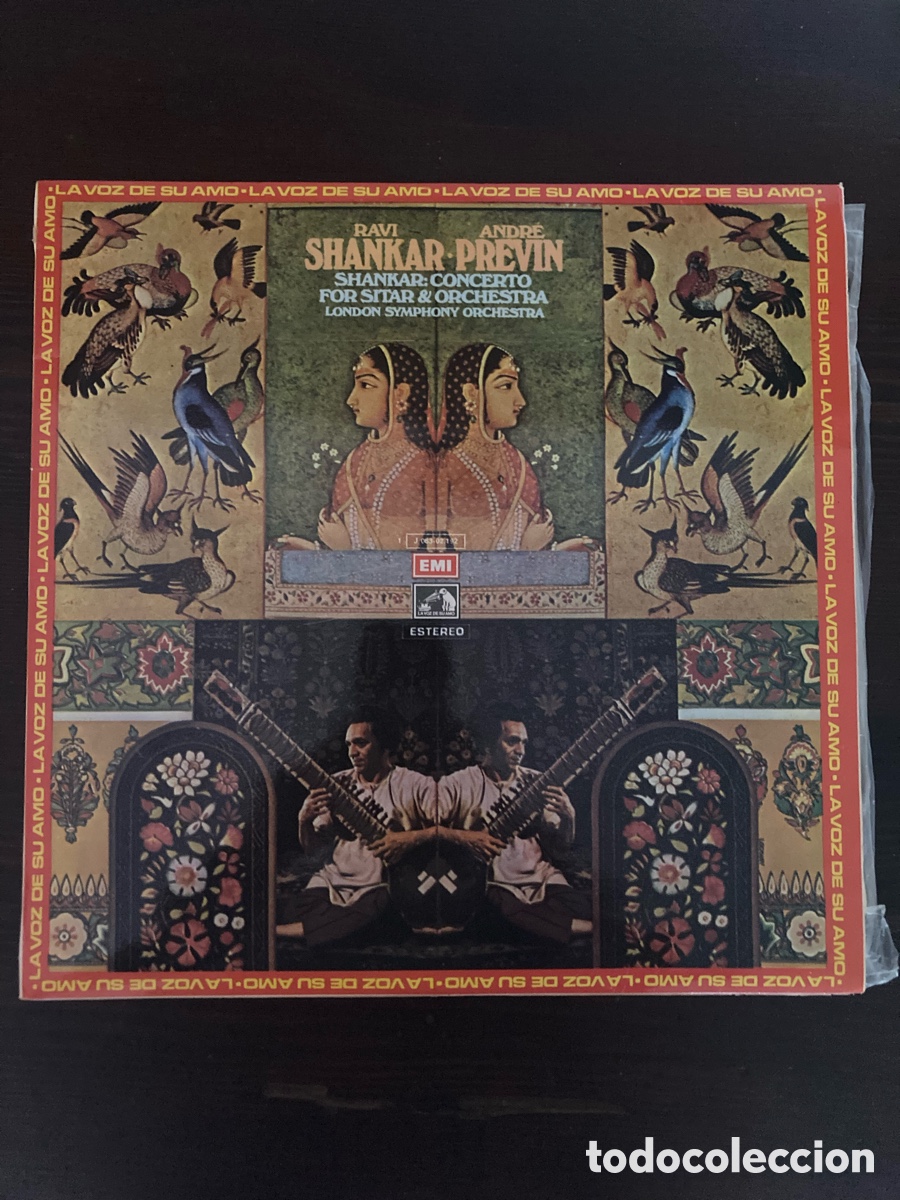 Discos de vinilo: Lo Vinilo Ravi Shankar / Andr&eacute; Previn - Concerto For Sitar and Orchestra RARE