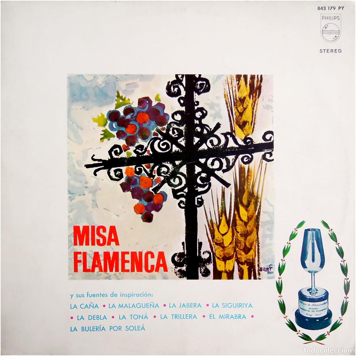 Vinyl records: VVAA - Misa Flamenca y sus Fuentes de Inspiraci&oacute;n - LP Spain 1967 - Philips 843 179 PY - EX/VG+