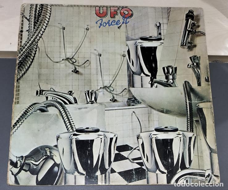 Discos de vinilo: UFO - Force It - LP Chrysalis &lrm;ref. 89380 I. Ed. espa&ntilde;ola.