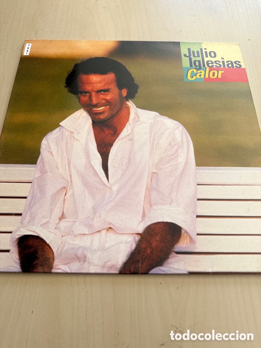 Discos de vinilo: VIN7887 julio iglesias calor VINILO SEGUNDA MANO