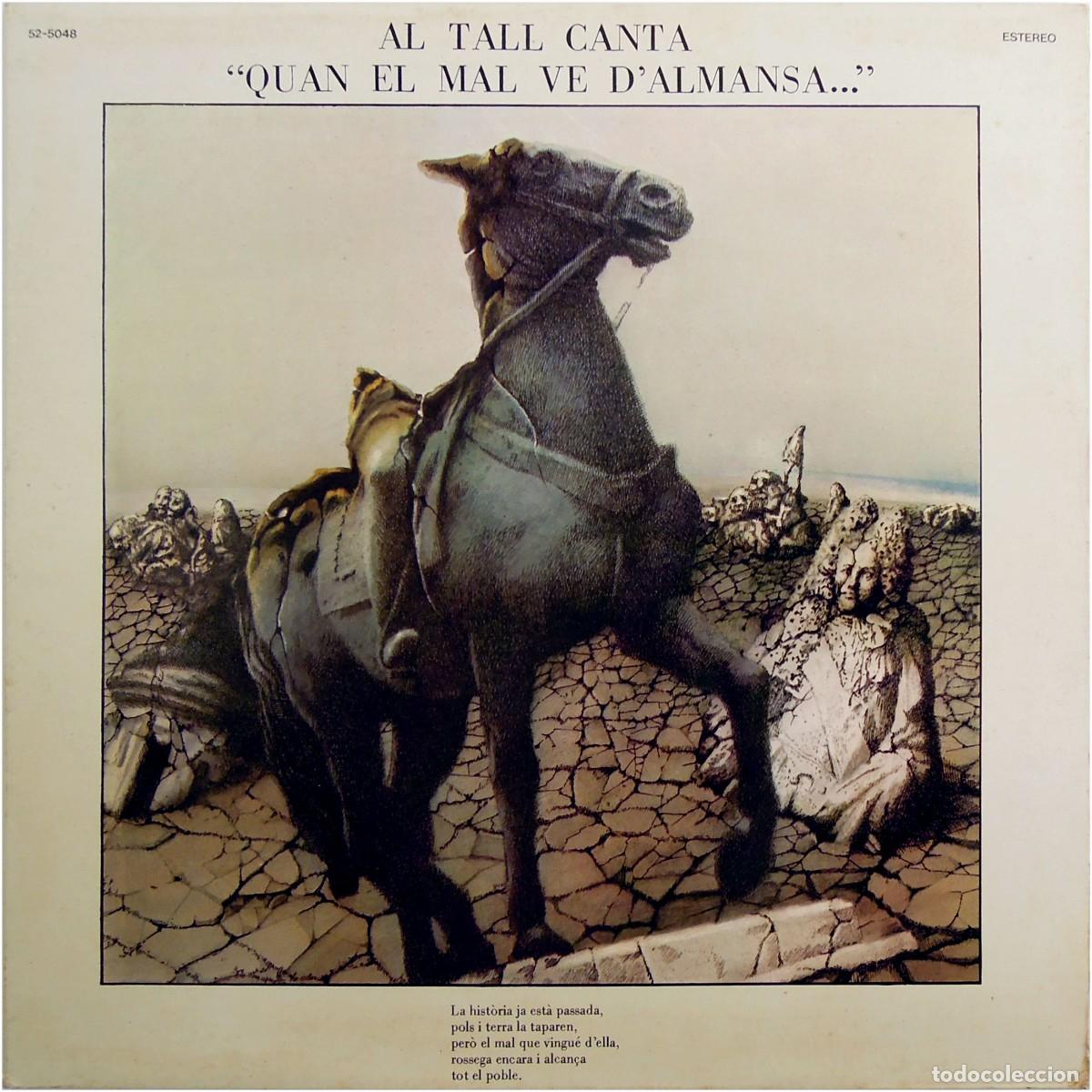 Dischi in vinile: Al Tall - Quan El Mal Ve D'Almansa... - LP Spain 1979 - Anec &ndash; 52.5048 - EX/VG+