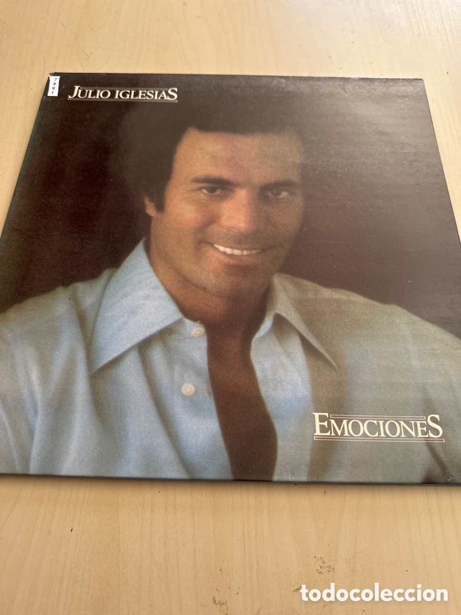 Discos de vinilo: VIN7891 julio iglesias emociones VINILO SEGUNDA MANO