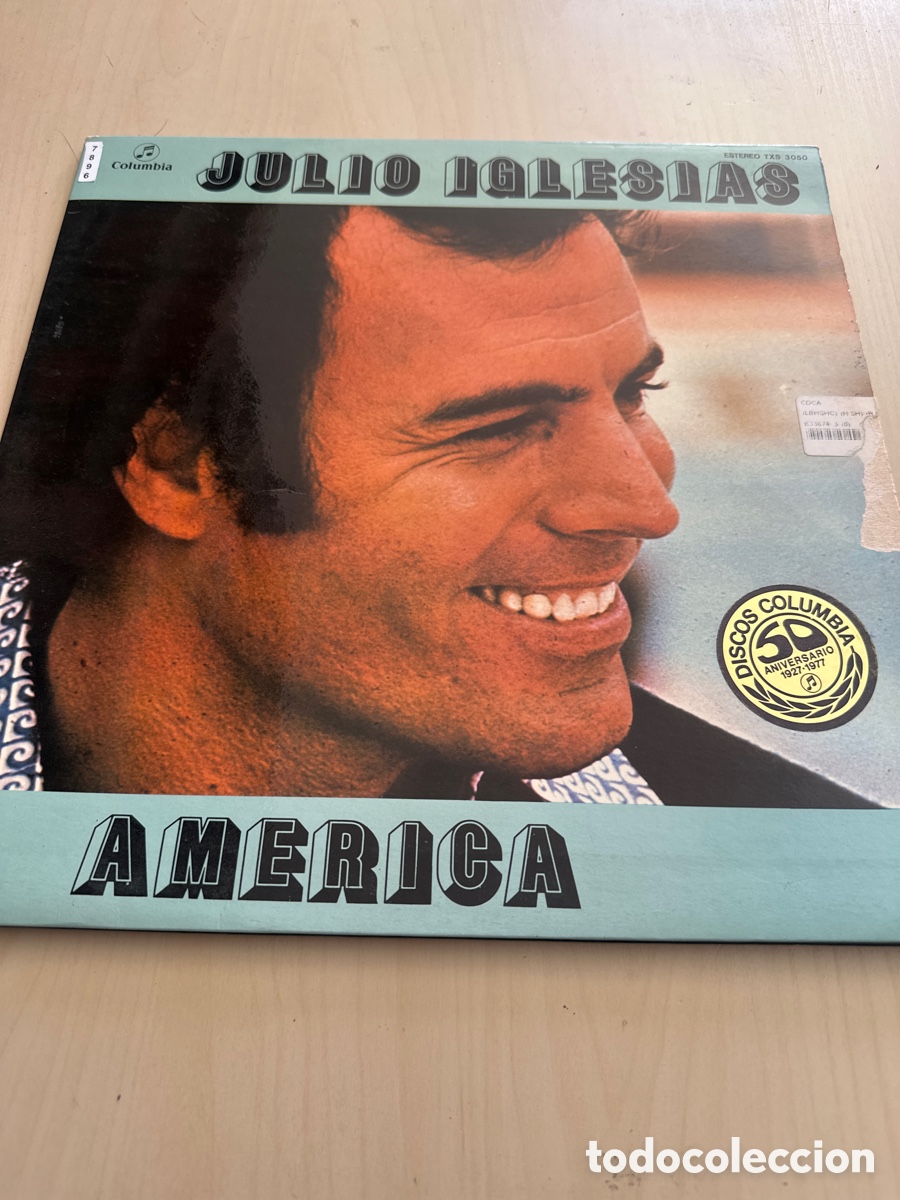Vinyl-Schallplatten: VIN7896 julio iglesias Am&eacute;rica VINILO SEGUNDA MANO