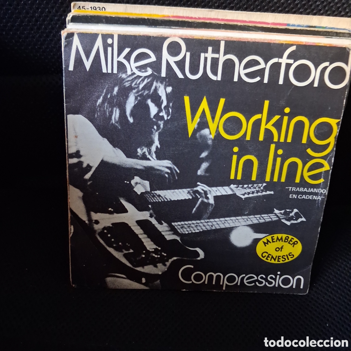 Discos de vinilo: Mike Rutherford &ndash; Working In Line = Trabajando En Cadena