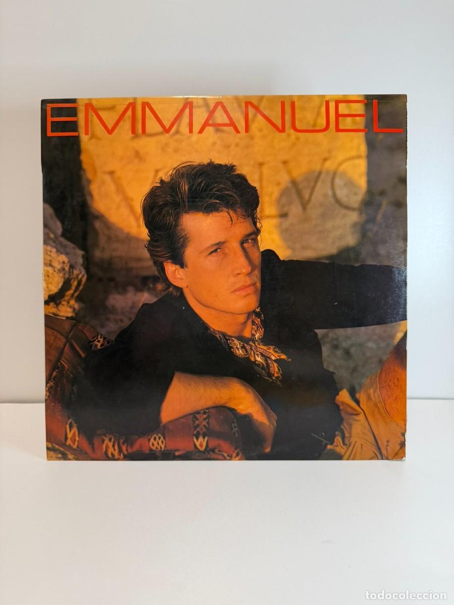 Discos de vinilo: EMMANUEL (LP) IDEM - A&Ntilde;O 1984 - PROMOCIONAL - HOJA CON LETRAS