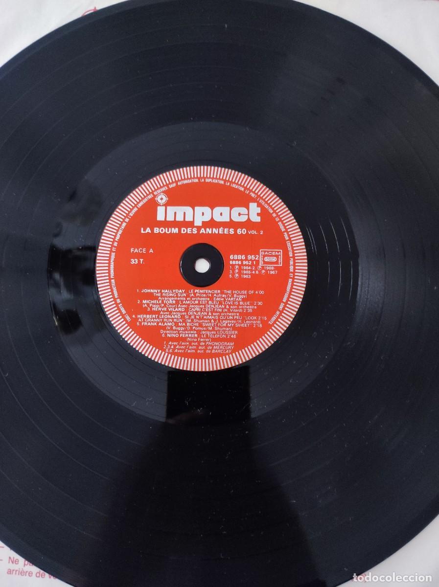 Discos de vinilo: Lote de 2 Vinilos de Pop y Chanson Francesa (LPs) - Ediciones francesas - Foto 2