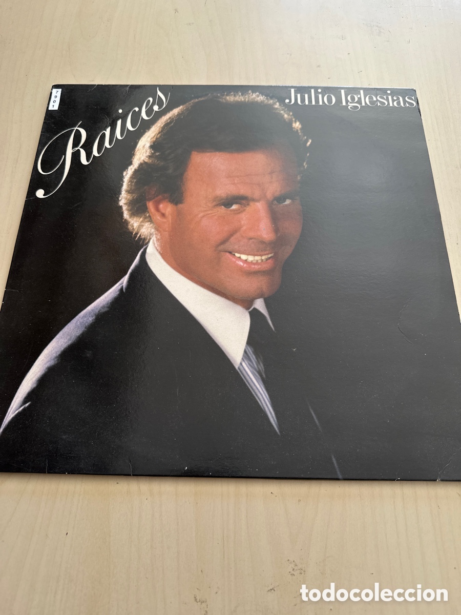 Discos de vinilo: VIN7901 julio iglesias ra&iacute;ces VINILO SEGUNDA MANO