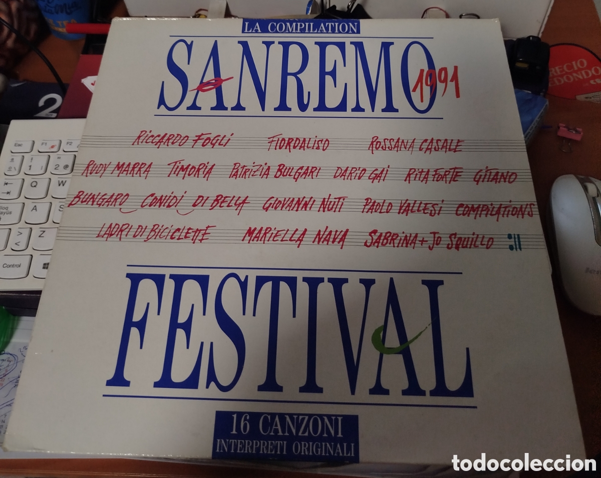 Discos de vinilo: San Remo Festival 1991. VV AA.