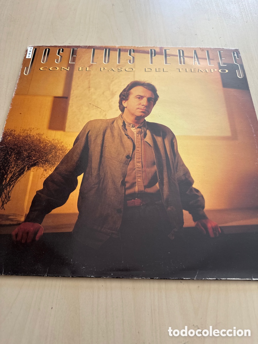 Discos de vinilo: VIN7903 Jos&eacute; luis perales con el paso del tiempo VINILO SEGUNDA MANO