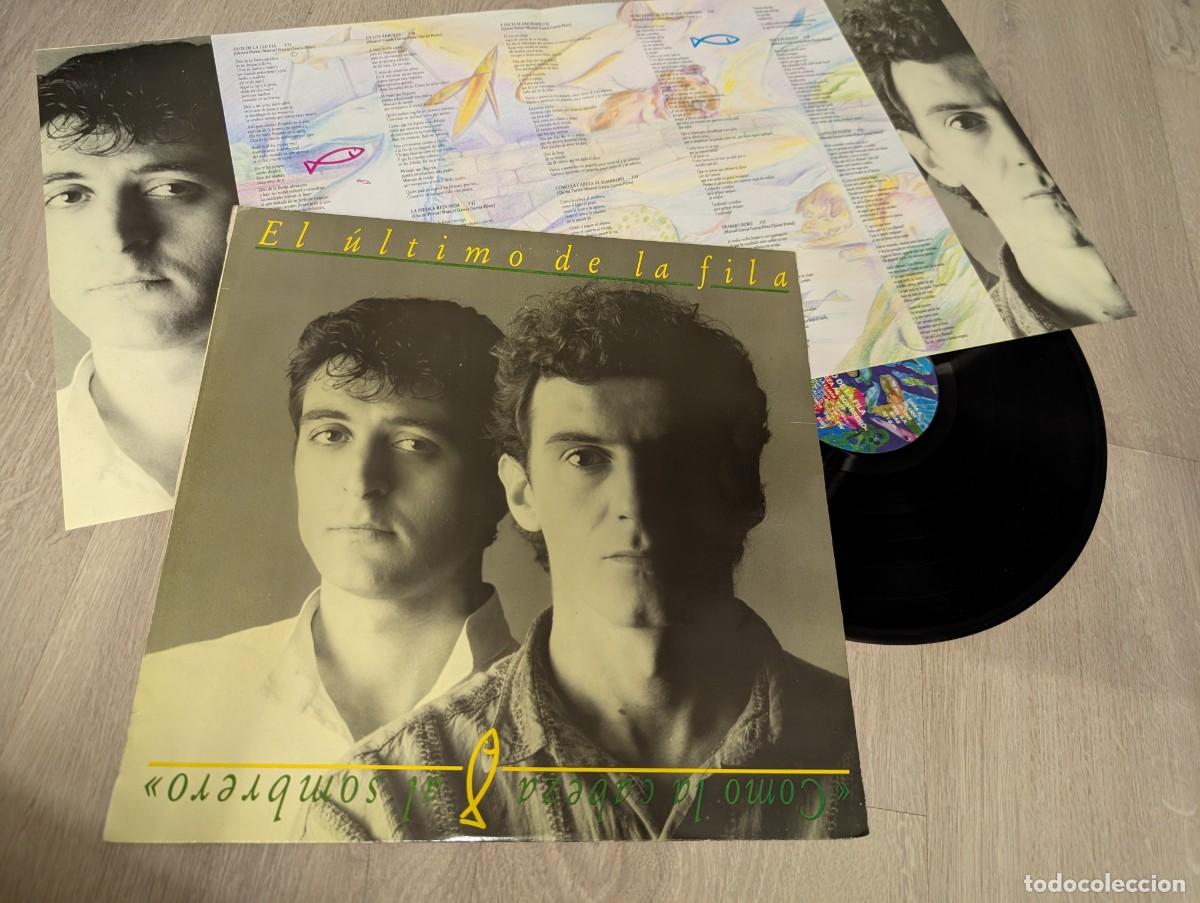 Discos de vinilo: EL ULTIMO DE LA FILA - COMO LA CABEZA AL SOMBRERO ..LP 1988 COMPLETO PDI ..1&ordf; EDICION . E-30.1534