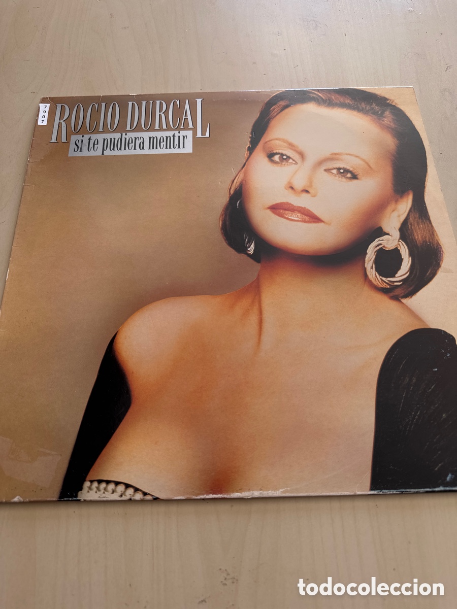 Discos de vinilo: VIN7907 rocio D&uacute;rcal si te pudiera mentir VINILO SEGUNDA MANO