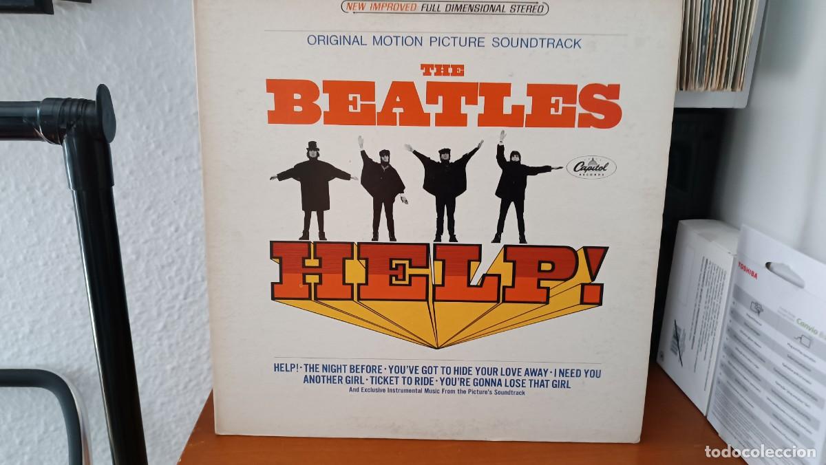 Discos de vinilo: D) The Beatles &rdquo;Help!&rdquo; Original Motion Picture Soundtrack - Lp a&ntilde;o 1965 - LEER DESCRIPCION