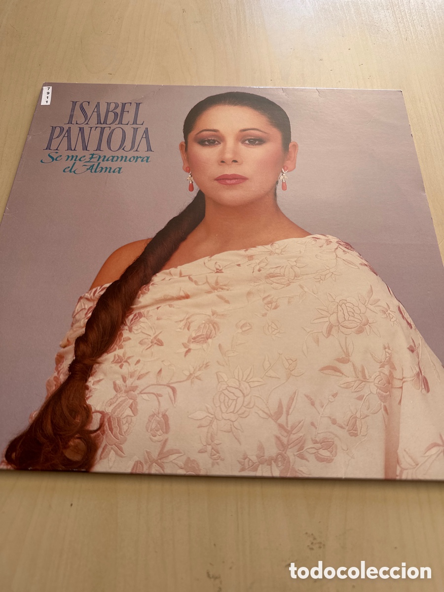 Discos de vinilo: VIN7911 Isabel pantoja se me enamora el alma VINILO SEGUNDA MANO
