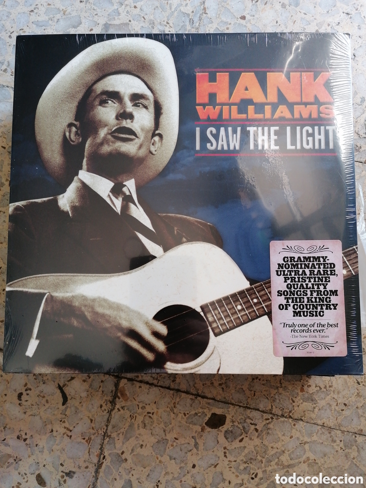 Discos de vinilo: LP HANK WILLIAMS I SAW THE LIGHT 2015 NUEVO PRECINTADO