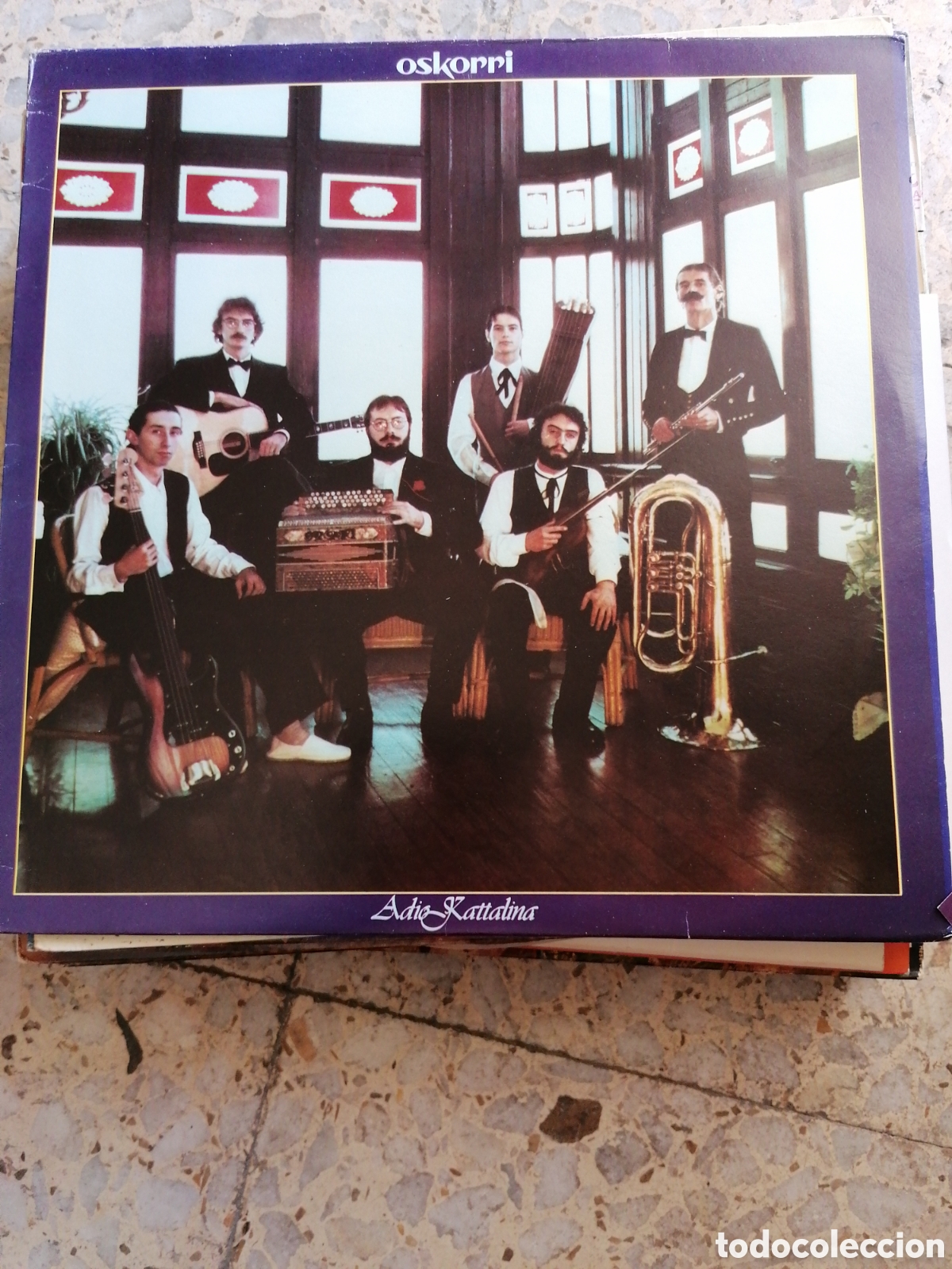 Discos de vinilo: LP OSKORRI ADIO KATTALINA 1982 CON POSTER