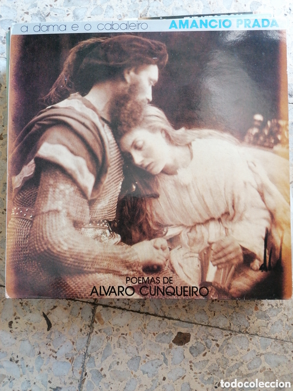 Discos de vinilo: LP AMANCIO PRADA A DAMA E O CABALEIRO 1987 INSERT Y HOJA PROMO - Foto 1