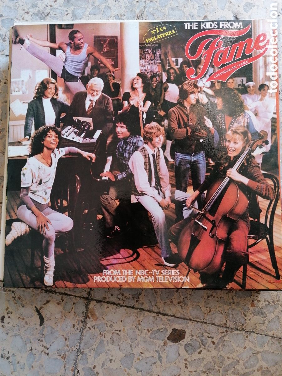 Discos de vinilo: LP FAME LOS CHICOS DE FAMA 1982 PORTADA DOBLE