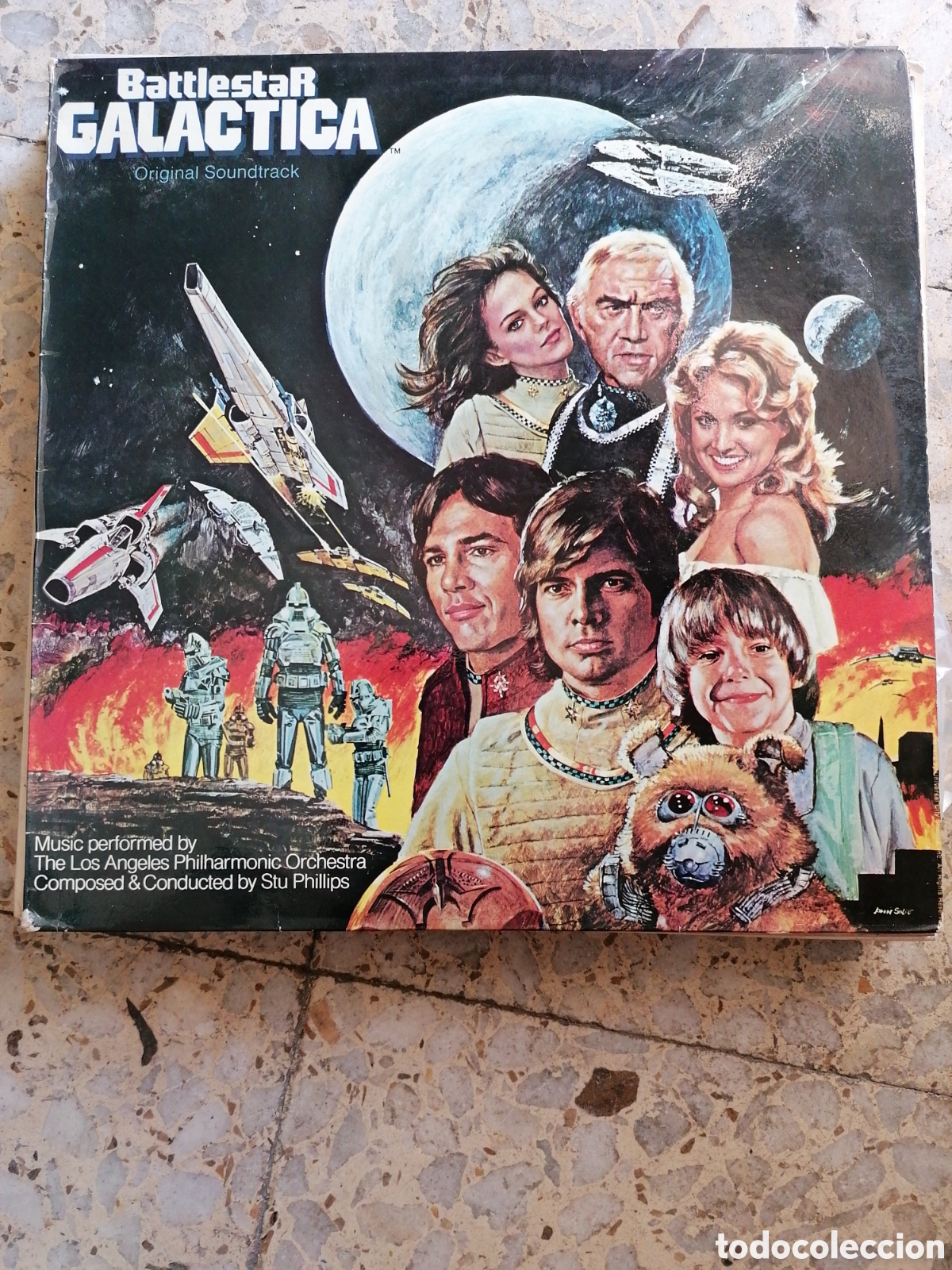 Discos de vinilo: LP BATTLESTAR GALACTICA 1978 SPAIN DISCO EXCELENTE