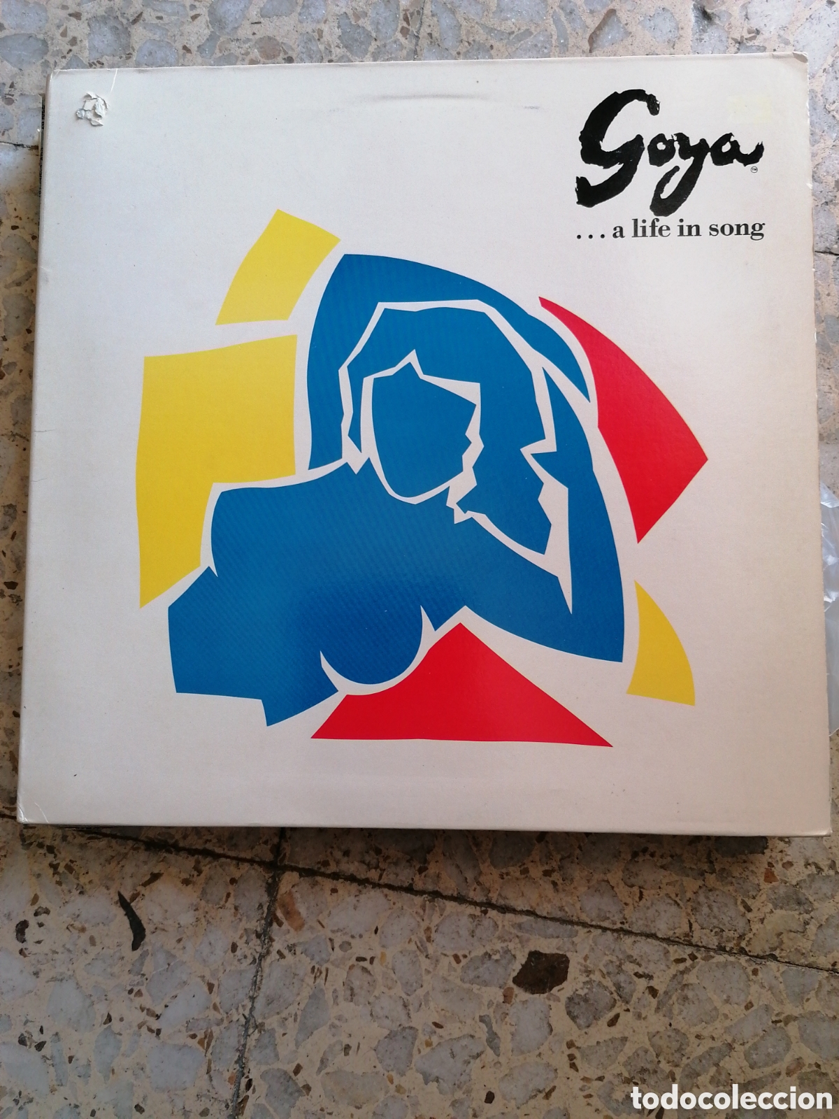 Discos de vinilo: LP GOYA A LIFE IN SONG PLACIDO DOMINGO 1989 INSERT USA