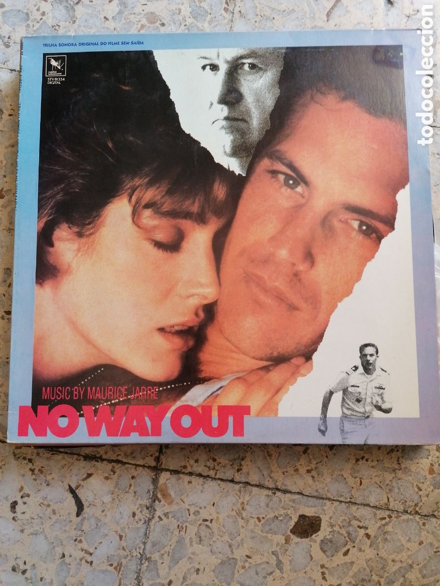 Discos de vinilo: LP MAURICE JARRE NO WAY OUT SIN SALIDA 1987 BRASIL