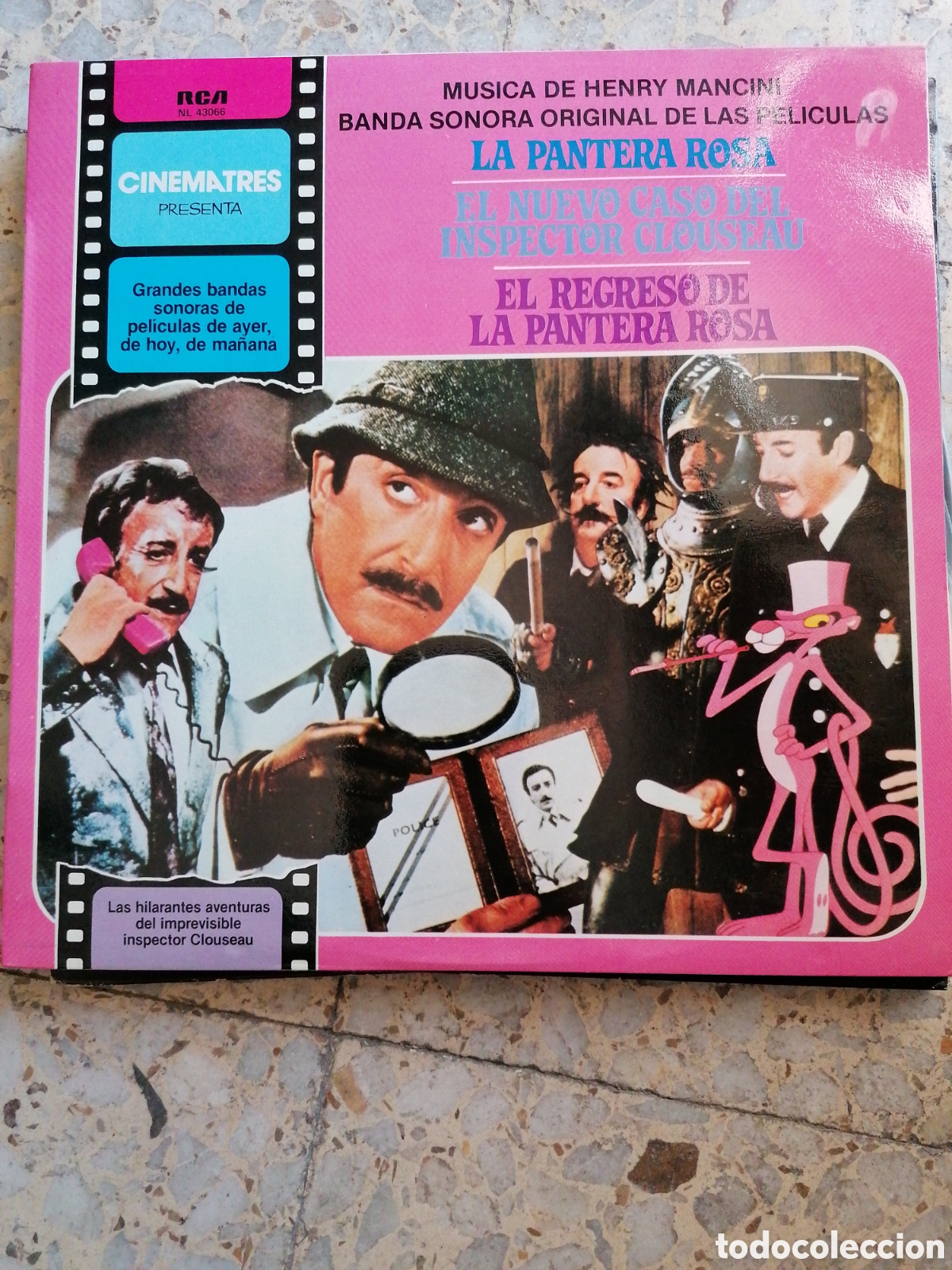 Discos de vinilo: LP LA PANTERA ROSA HENRY MANCINI