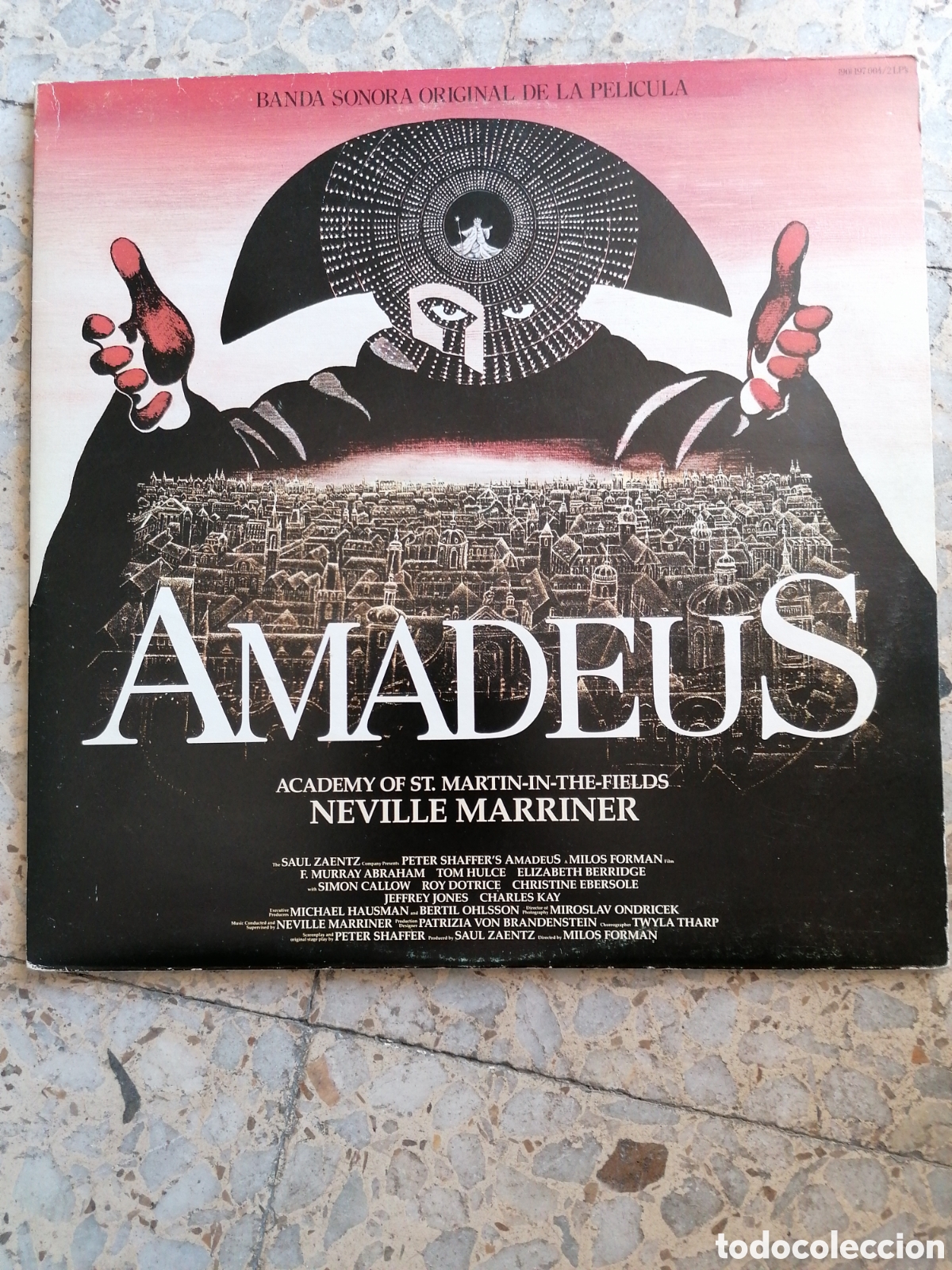 Discos de vinilo: 2 LP AMADEUS BANDA SONORA 1984 ESPA&Ntilde;A PORTADA DOBLE EX