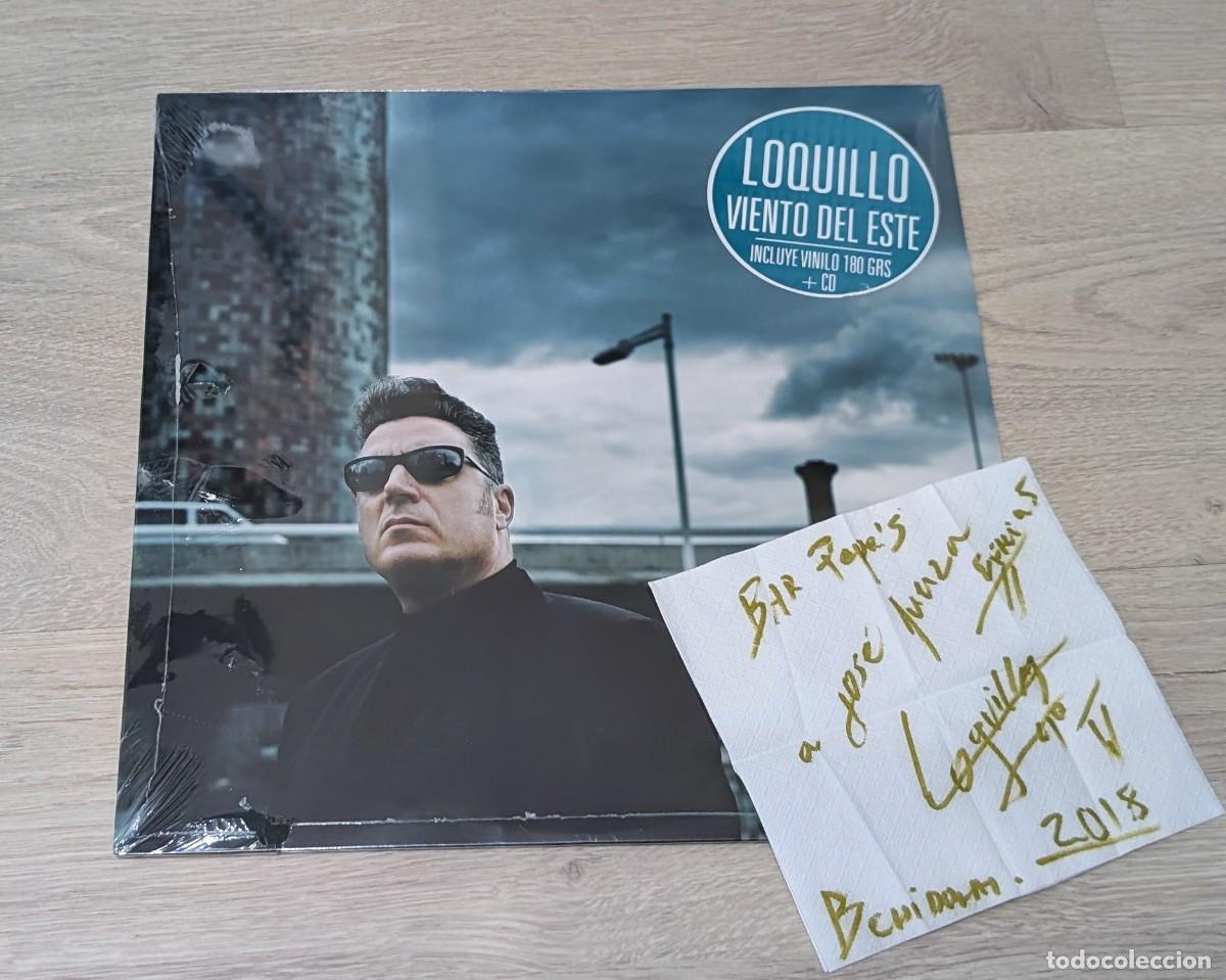 Discos de vinilo: LOQUILLO - VIENTO DEL ESTE ..LP + CD - VINILO - PRECINTADO NUEVO DE 2016 - WARNER MUSIC - FIRMADO