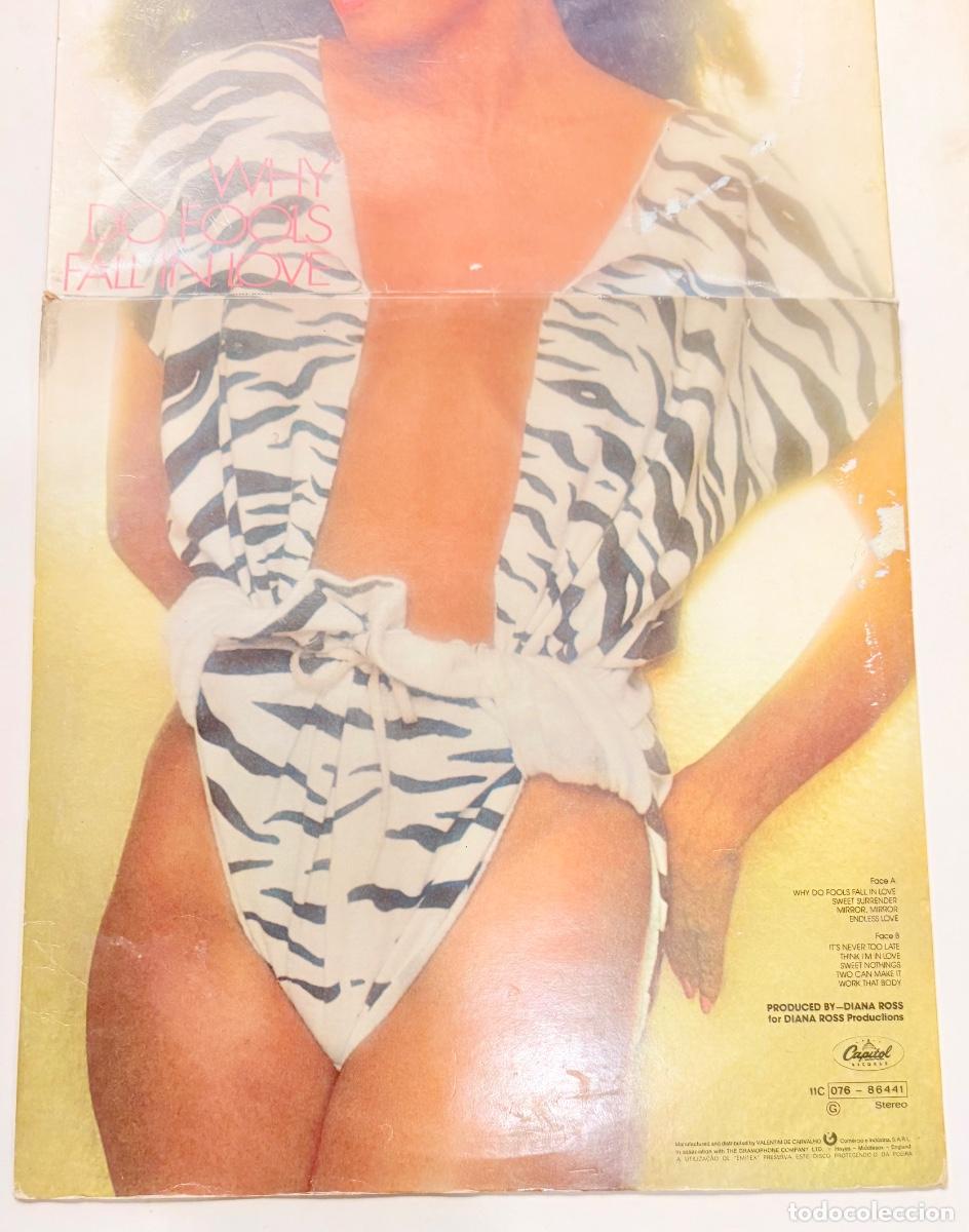 Discos de vinilo: Diana Ross - why do fools fall in love - Foto 5