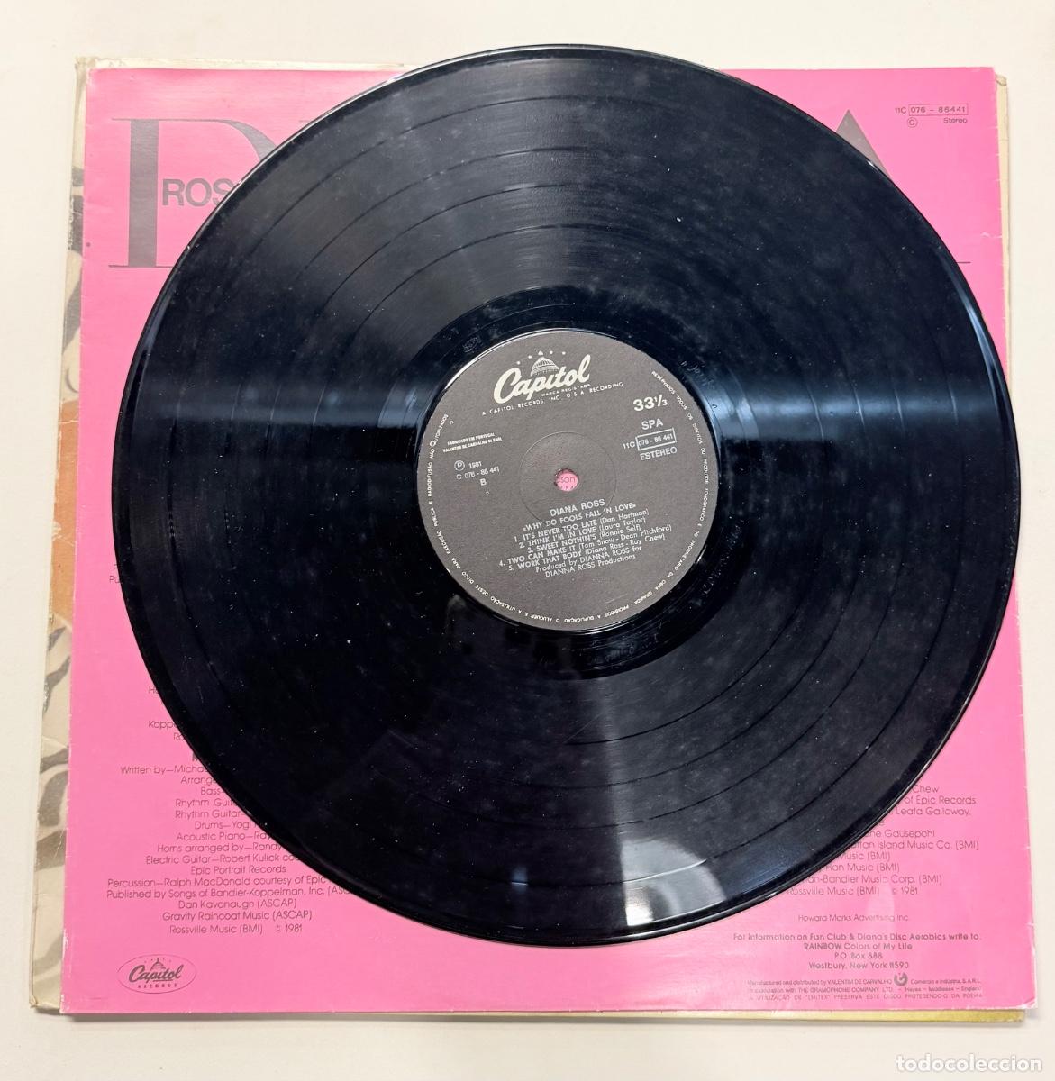Discos de vinilo: Diana Ross - why do fools fall in love - Foto 6