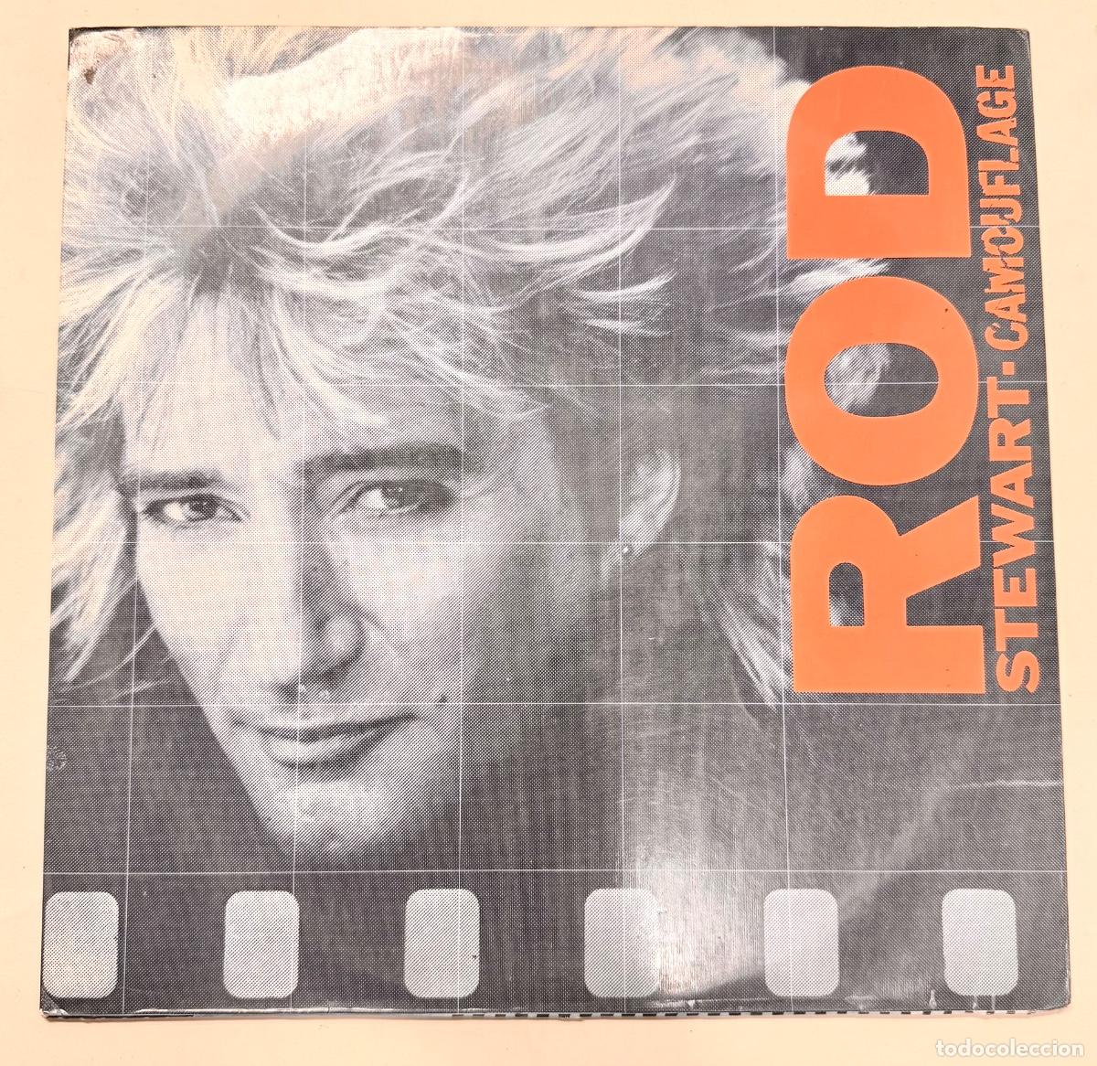 Discos de vinilo: Rod Stewart - Camouflage - Foto 1