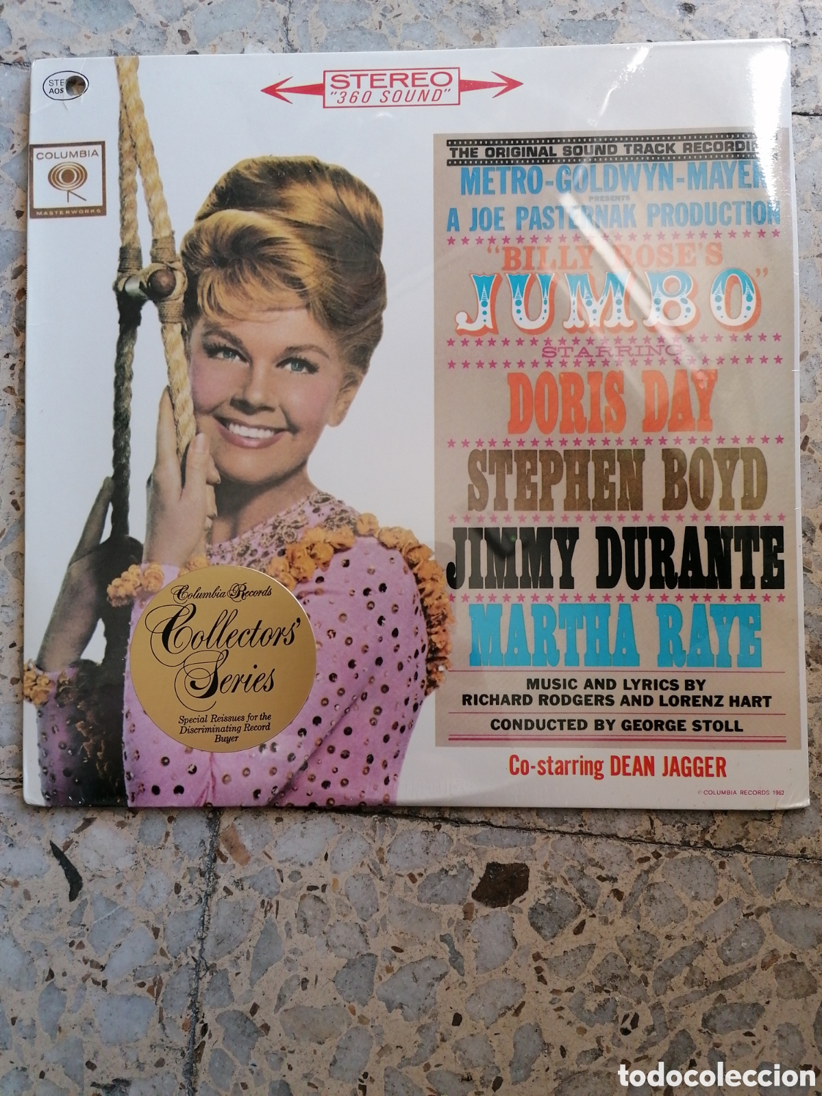 Discos de vinilo: LP BILLY ROSE&acute;S JUMBO DORIS DAY NUEVO PRECINTADO USA