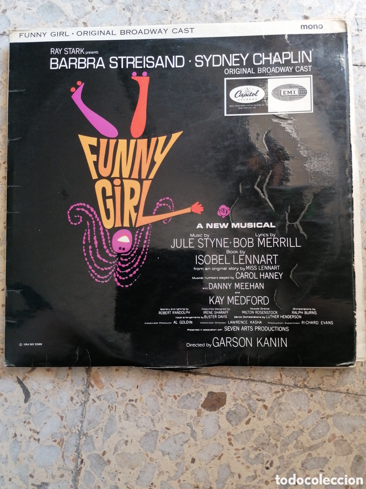 Discos de vinilo: LP FUNNY GIRL BARBRA STREISAND 1964 UK