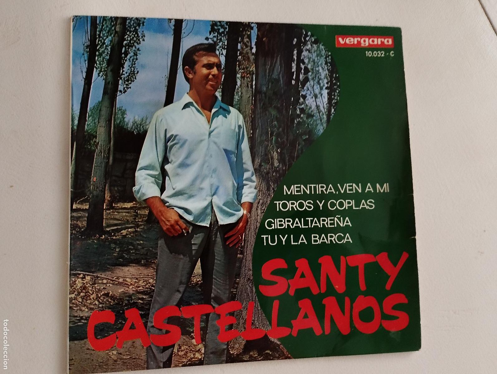 Discos de vinilo: Santy Castellanos &ndash; Mentira Ven A Mi, 1967