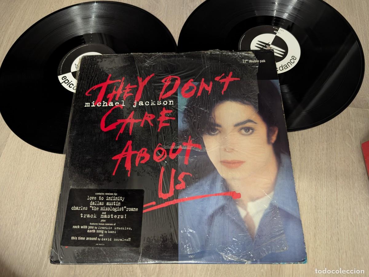 Discos de vinilo: MICHAEL JACKSON - THEY DON&acute;T CARE ABOUT US .. MAXISINGLE ..2 VINILOS ,LP&acute;S - 1996 - EPIC - ORIGINAL
