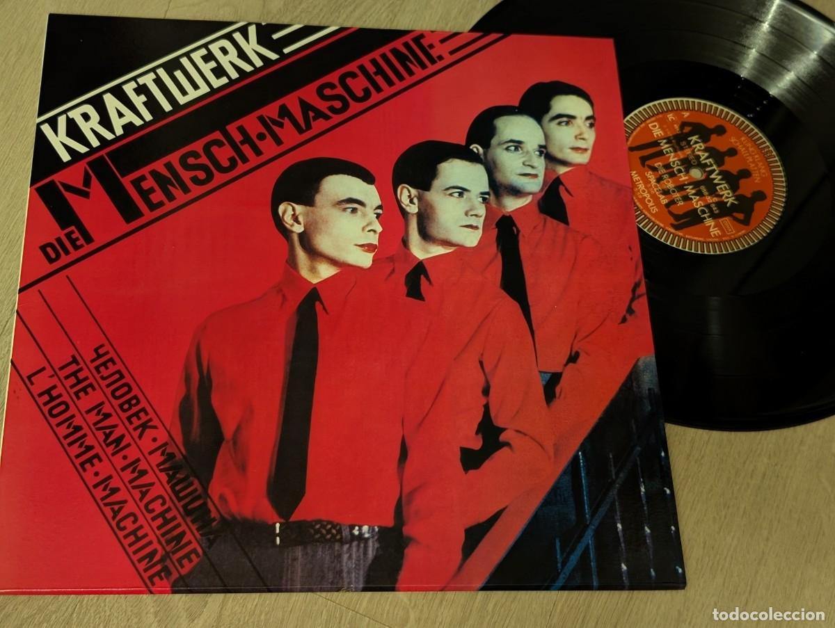 Discos de vinilo: KRAFTWERK - THE MAN MACHINE. .LP DE EMI- ELECTROLA - 1978 - NUEVA EDICION - GERMANY - NUEVO